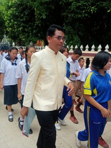 LINE ALBUM ทำบุญวันออกพรรษา-มีเทศมหาชาติมี.น.รต่างมาฝังเทศ 251111 7